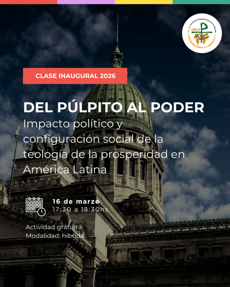 Del púlpito al poder: el CEFyT inauguró su año académico 2026